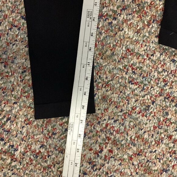 Gymshark Black High Waisted Logo Waistband Capri Leggings Size Small - Picture 8 of 9